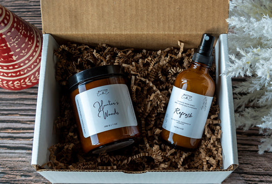 Jar Candle and Room Spray Gift Set